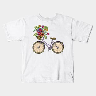 The bicycle Kids T-Shirt